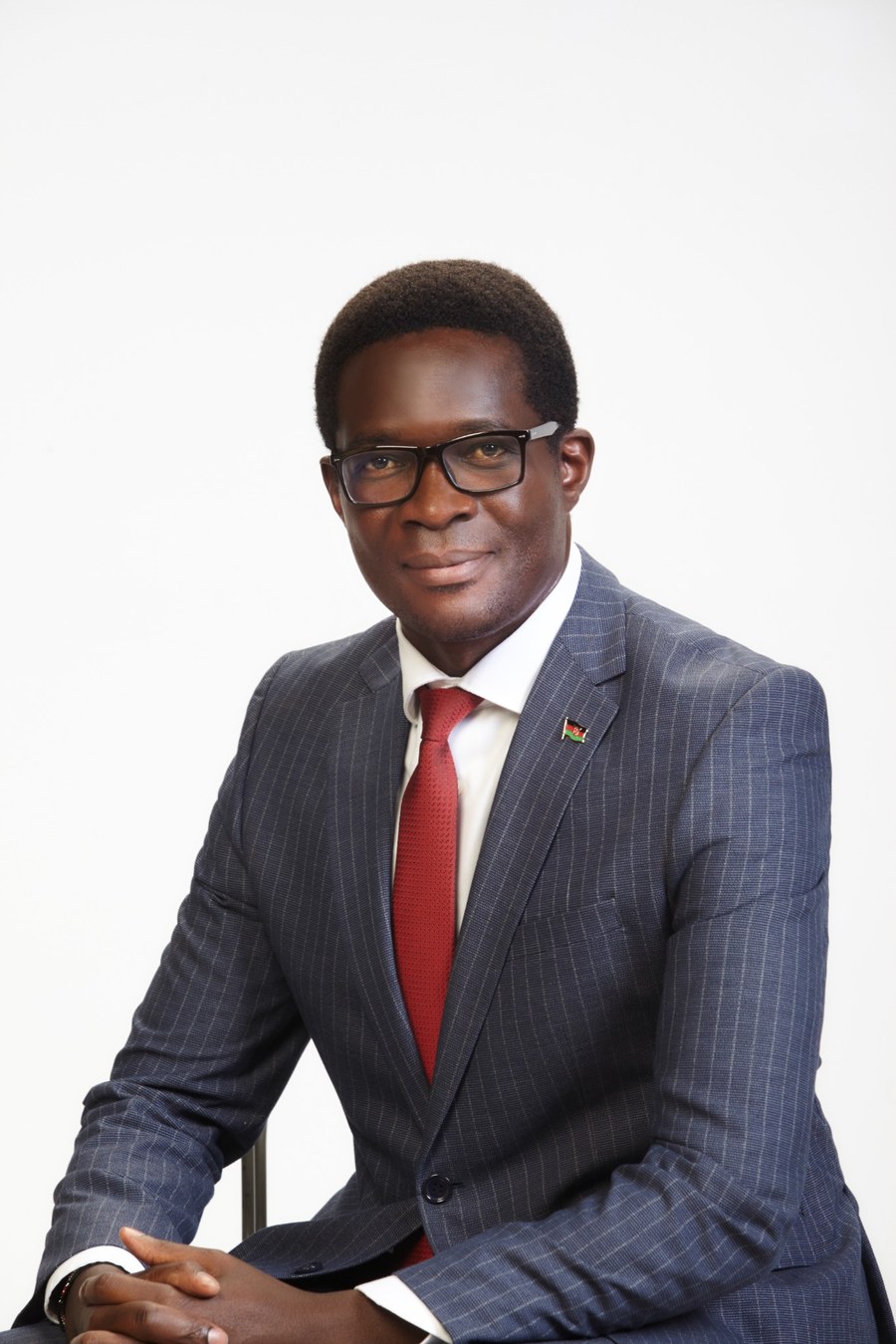 Portrait of Amb. Ezra Chiloba Simiyu, Consul General of Kenya in Los Angeles
